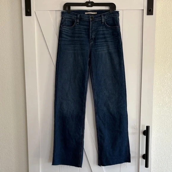 Hudson Rosie High-Rise Wide Leg Jean in Dover - Picture 4 of 11